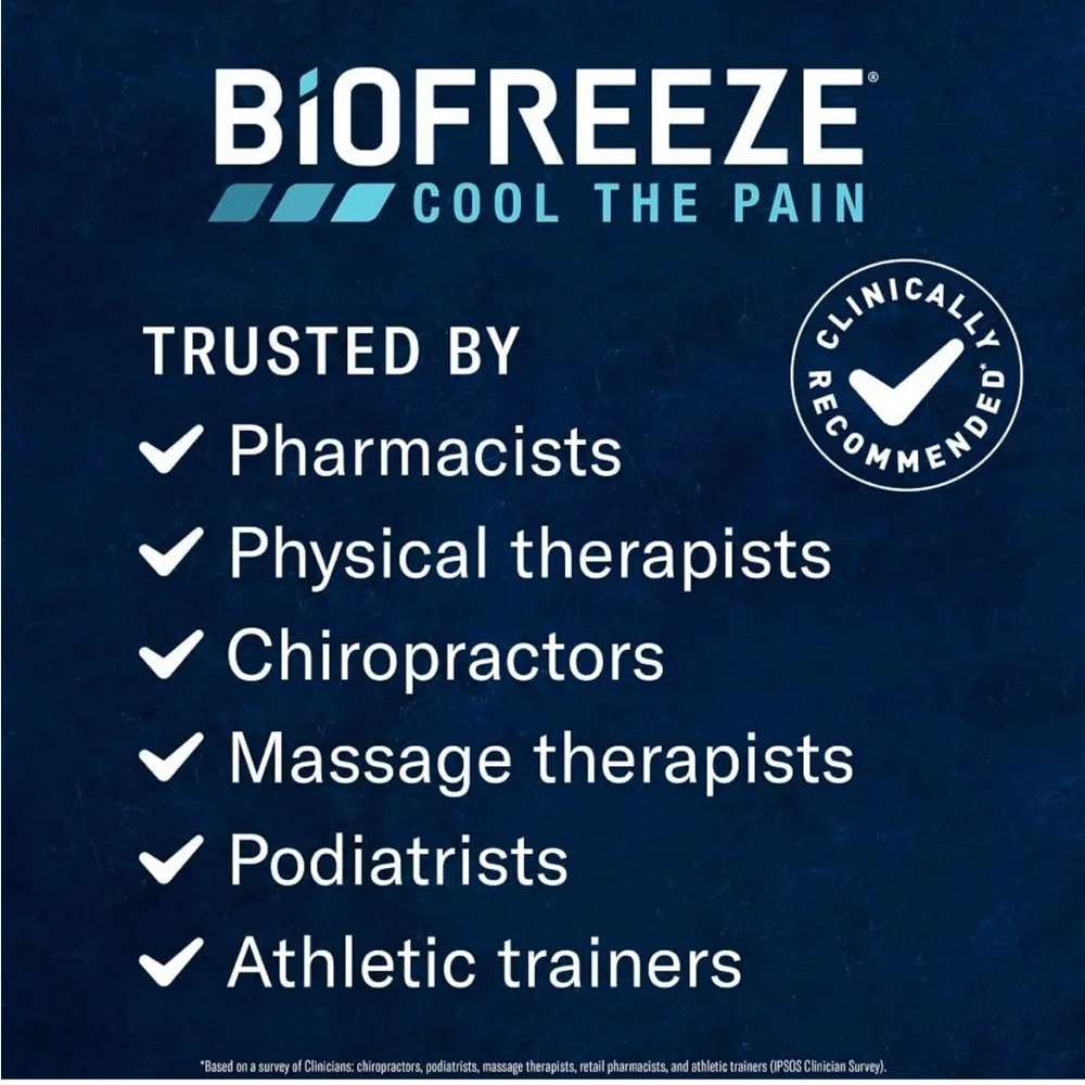 Great Deal‼️ 3 bio freeze Pain relief Products Spray Gel Roll on Variety pk